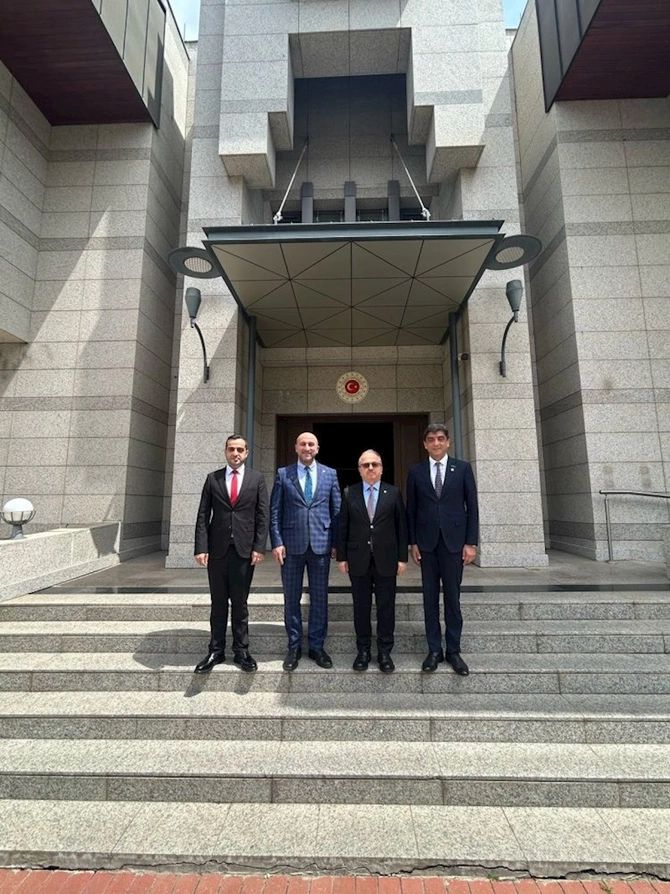 Turizm təyinatlı təşkilat rəhbərlərinin təşəbbüsü ilə Türkiyə səfirliyində görüş keçirilib — FOTOLAR