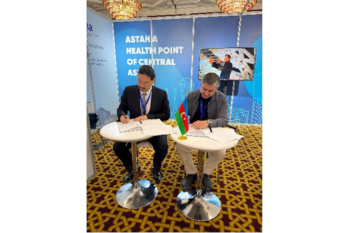“Astana Turizm” Turizmin İnkişafı Mərkəzi ilə Azərbaycan Sağlamlıq və Termal Turizm Assosiasiyası arasında Memorandum da imzalanıb — FOTOLAR