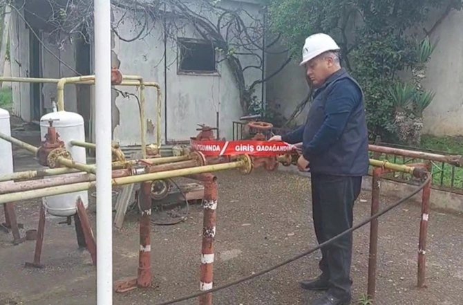 Tovuzda maye qazdoldurma məntəqəsinin istismarı dayandırılıb — VİDEO/FOTOLAR Tovuzda maye qazdoldurma məntəqəsinin istismarı dayandırılıb — VİDEO/FOTOLAR
