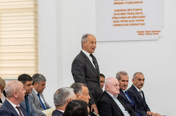 Rüstəm Xəlilov Şorsulu kənd sakinlərinin problemlərini dinləyib — FOTOLAR