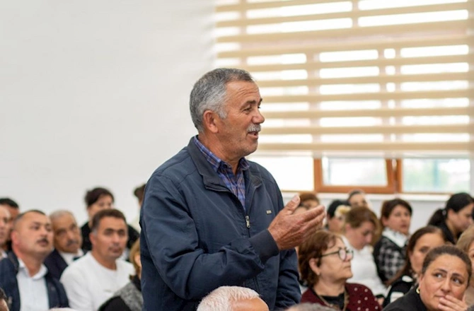 Rüstəm Xəlilov Şorsulu kənd sakinlərinin problemlərini dinləyib — FOTOLAR