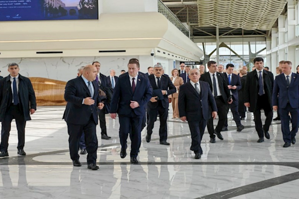 Əli Əsədov belaruslu həmkarını Füzuliyə apardı — FOTO