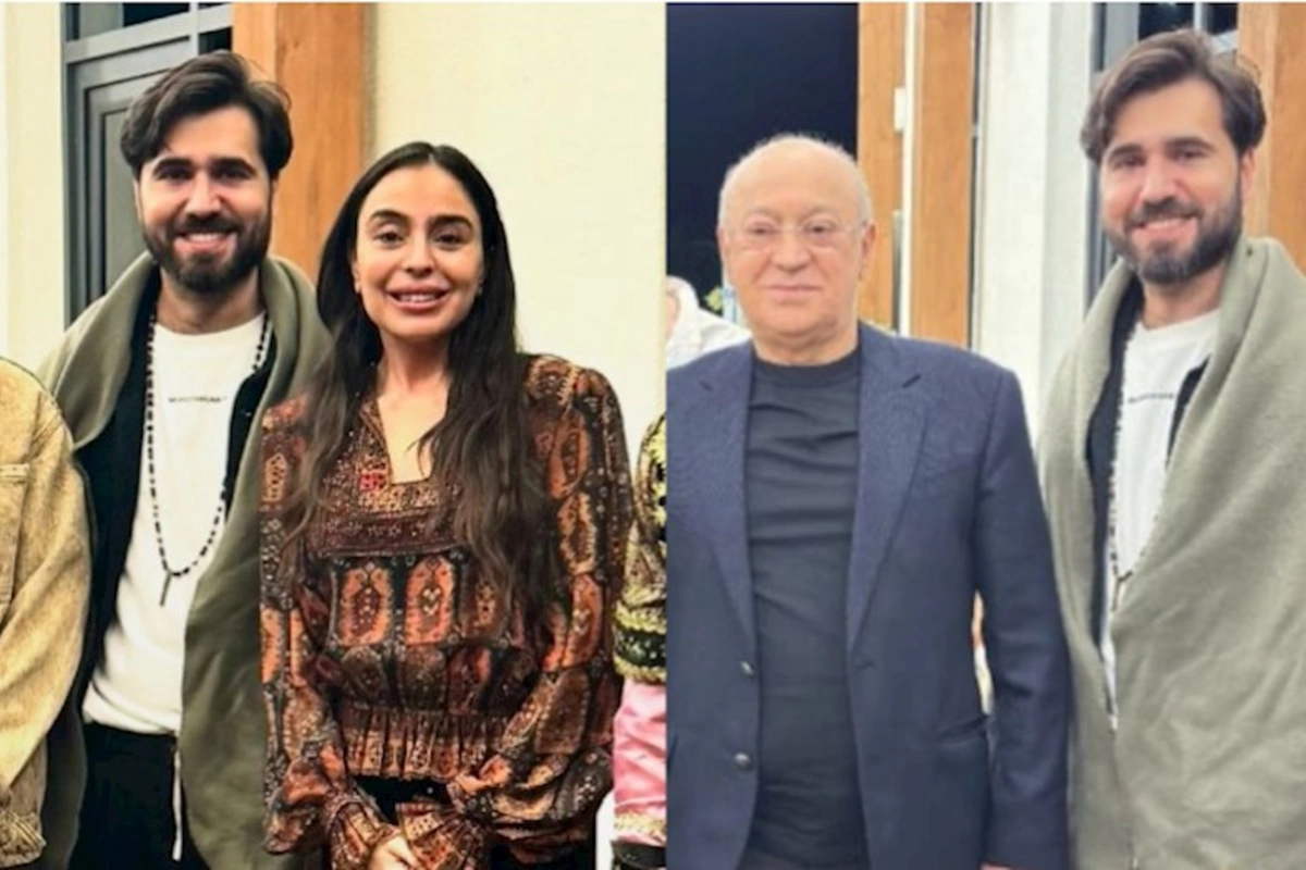 Çingiz Leyla Əliyeva və Kəmaləddin Heydərovla bir arada — FOTOLAR