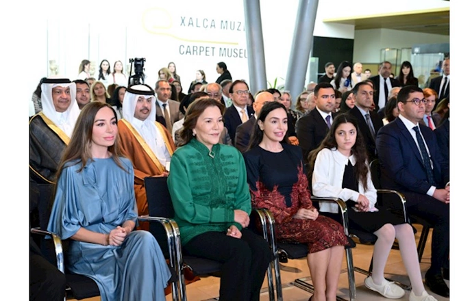Azərbaycan Milli Xalça Muzeyində “Rabat xalça sənəti” immersiv sərgisi açılıb — FOTOLAR Azərbaycan Milli Xalça Muzeyində “Rabat xalça sənəti” immersiv sərgisi açılıb — FOTOLAR