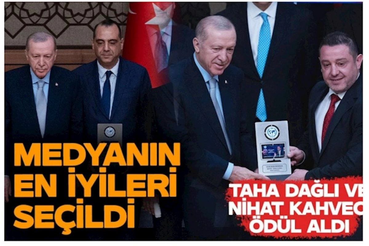 Ərdoğan Haber Globala 2 mükafat təqdim etdi — VİDEO
