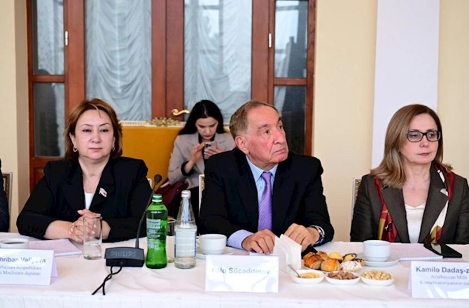 “Musiqi və incəsənət məktəblərində müəllim keyfiyyəti” mövzusunda müzakirələr aparıldı — FOTOLAR