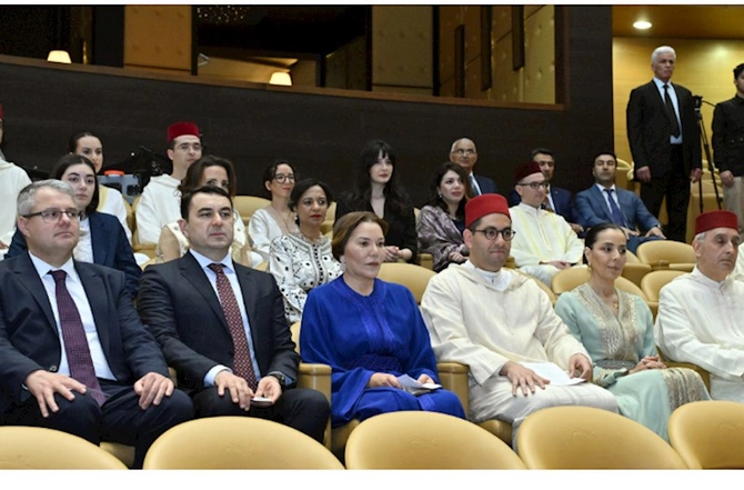 Mərakeşin xanım Şahzadəsi Beynəlxalq Muğam Mərkəzi ilə tanış olub — FOTOLAR