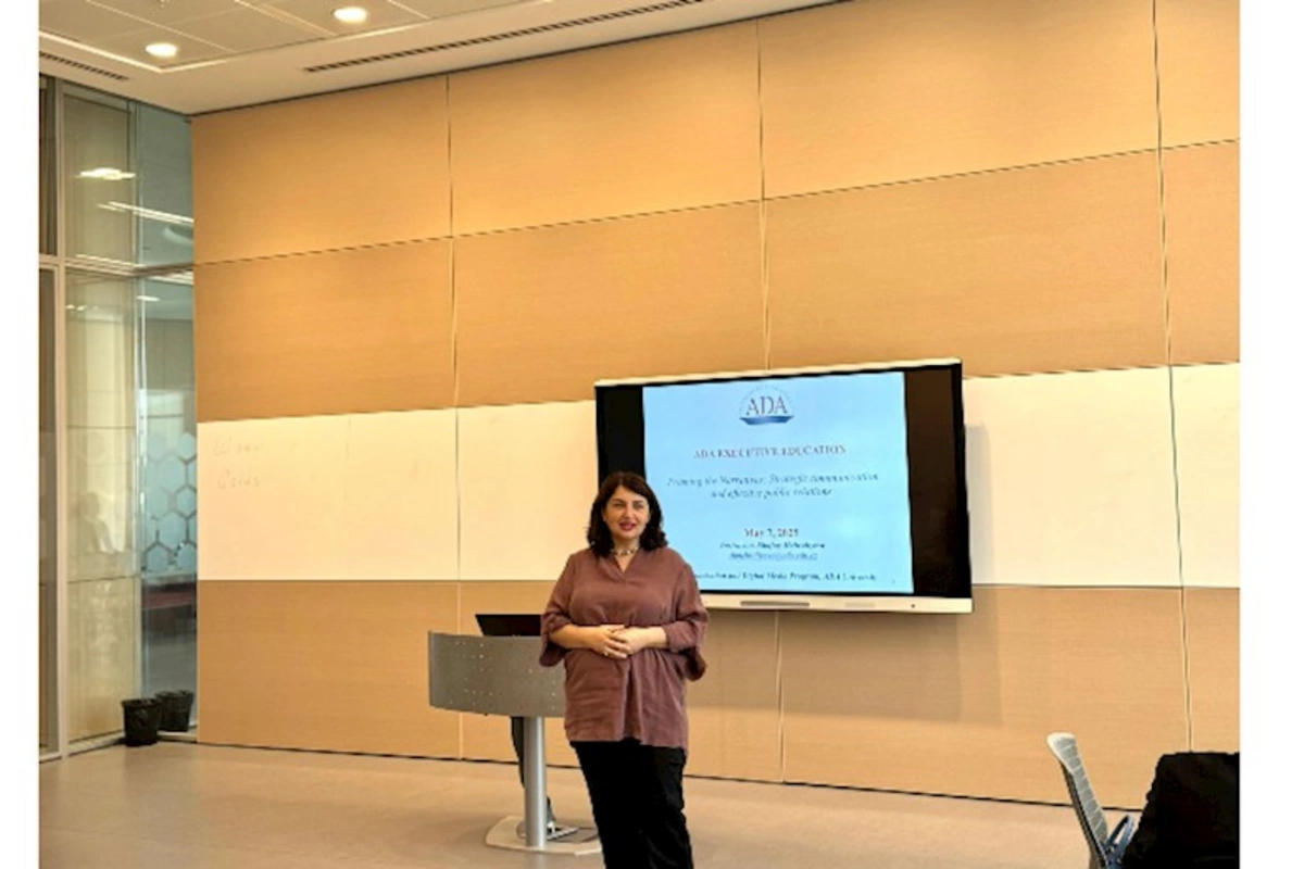 “Narrativlərin formalaşdırılması: Strateji kommunikasiya və ictimaiyyətlə əlaqələrdə effektivlik” mövzusunda seminar keçirildi — FOTOLAR