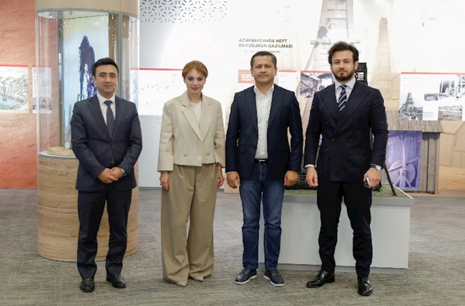 Özbəkistandan olan kommunikasiyaya məsul şəxslər Azərbaycanın müxtəlif dövlət orqan və qurumlarının fəaliyyəti ilə tanış olublar — FOTOLAR