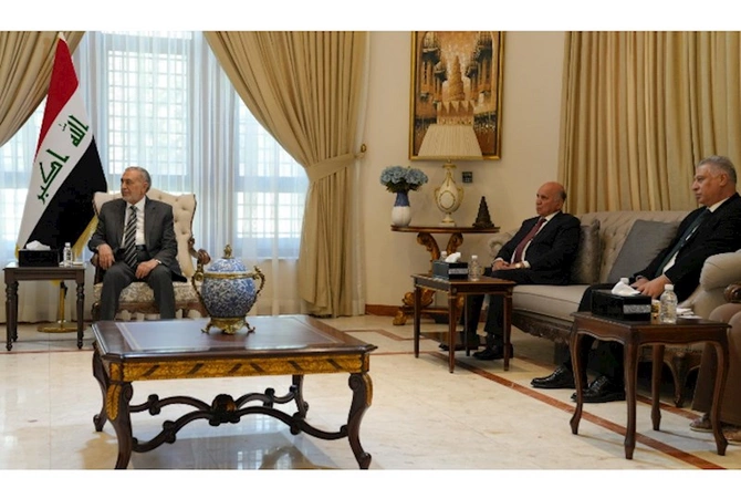 Ceyhun Bayramov Bağdadda İraq Nümayəndələr Şurasının sədri ilə görüşüb — FOTOLAR
