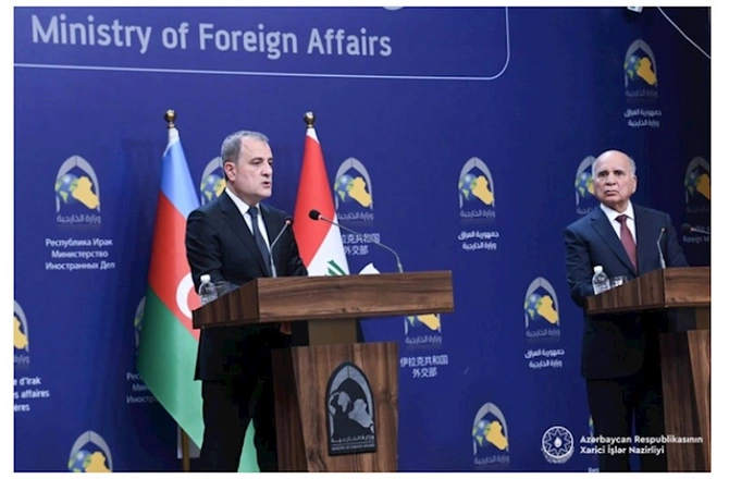 XİN başçıları görüşün yekunlarına dair bəyanatlarla çıxış ediblər — FOTO XİN başçıları görüşün yekunlarına dair bəyanatlarla çıxış ediblər — FOTO