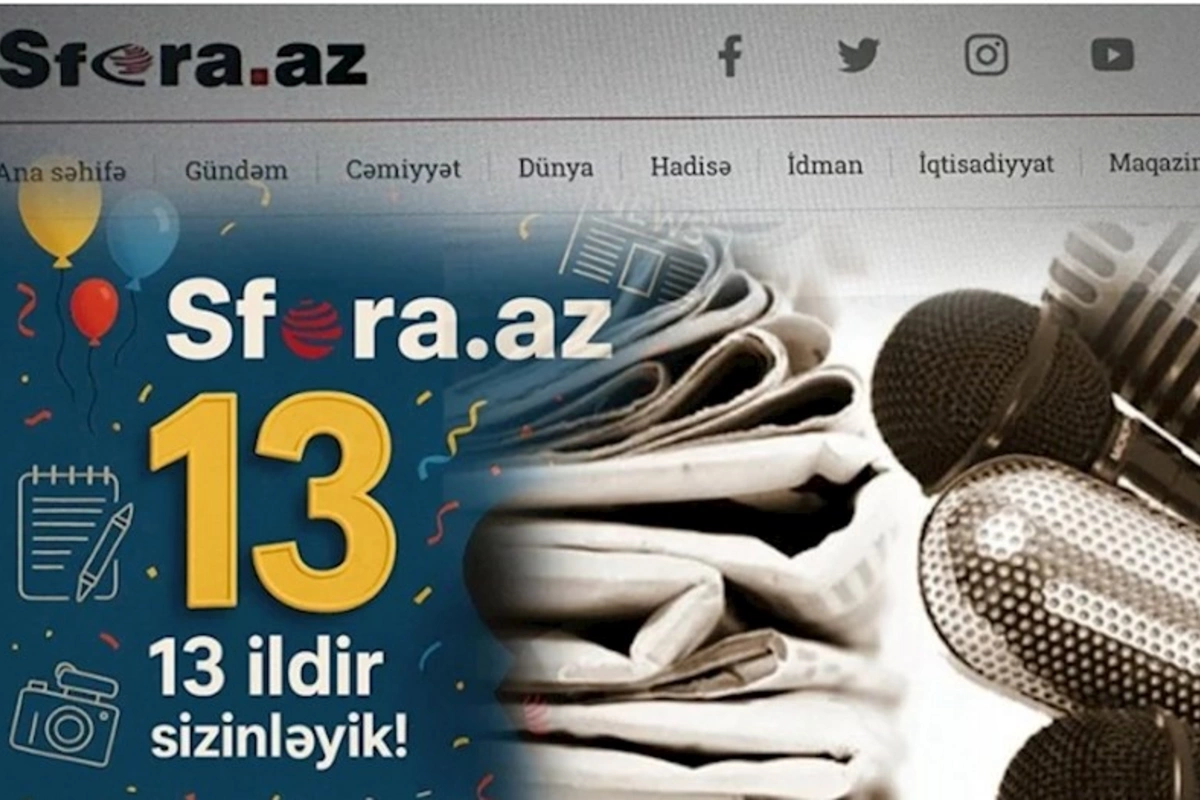 Sfera.az 13 yaşında...
