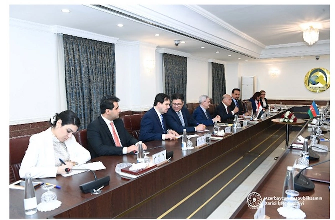 Ceyhun Bayramov İraq XİN rəhbərini Ermənistanla sülh prosesi barədə məlumatlandırıb —YENİLƏNİB