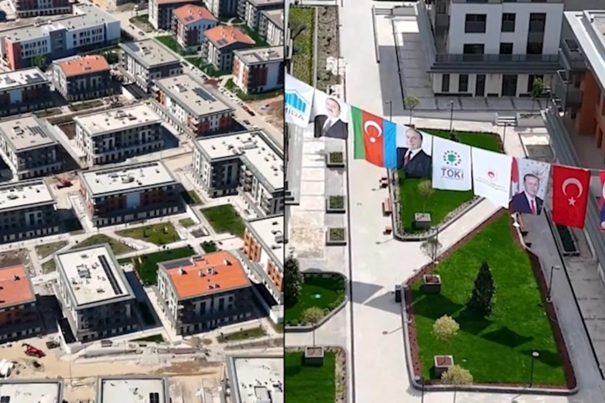 Türkiyəli nazir Kahramanmaraşda inşa edilən “Azərbaycan Məhəlləsinin görüntülərini paylaşıb — VİDEO