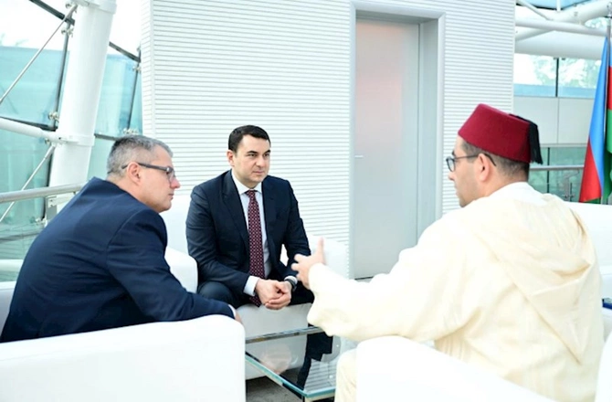 Azərbaycan ilə Mərakeş arasında mədəniyyət sahəsində əməkdaşlıq müzakirə olunub — FOTOLAR