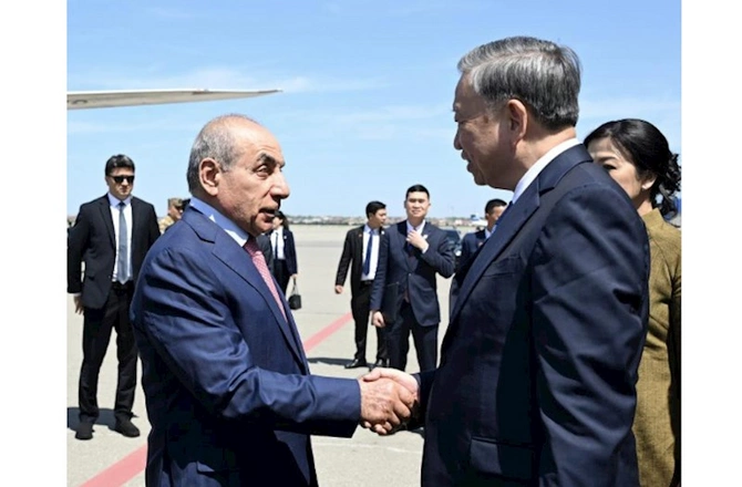 Vyetnam liderinin Azərbaycana səfəri başa çatdı — FOTOLAR