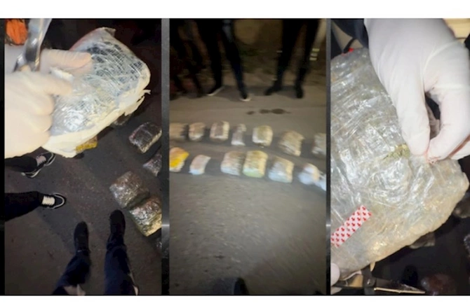 DİN əməliyyat keçirdi: 19 kiloqram narkotik aşkarlandı — VİDEO