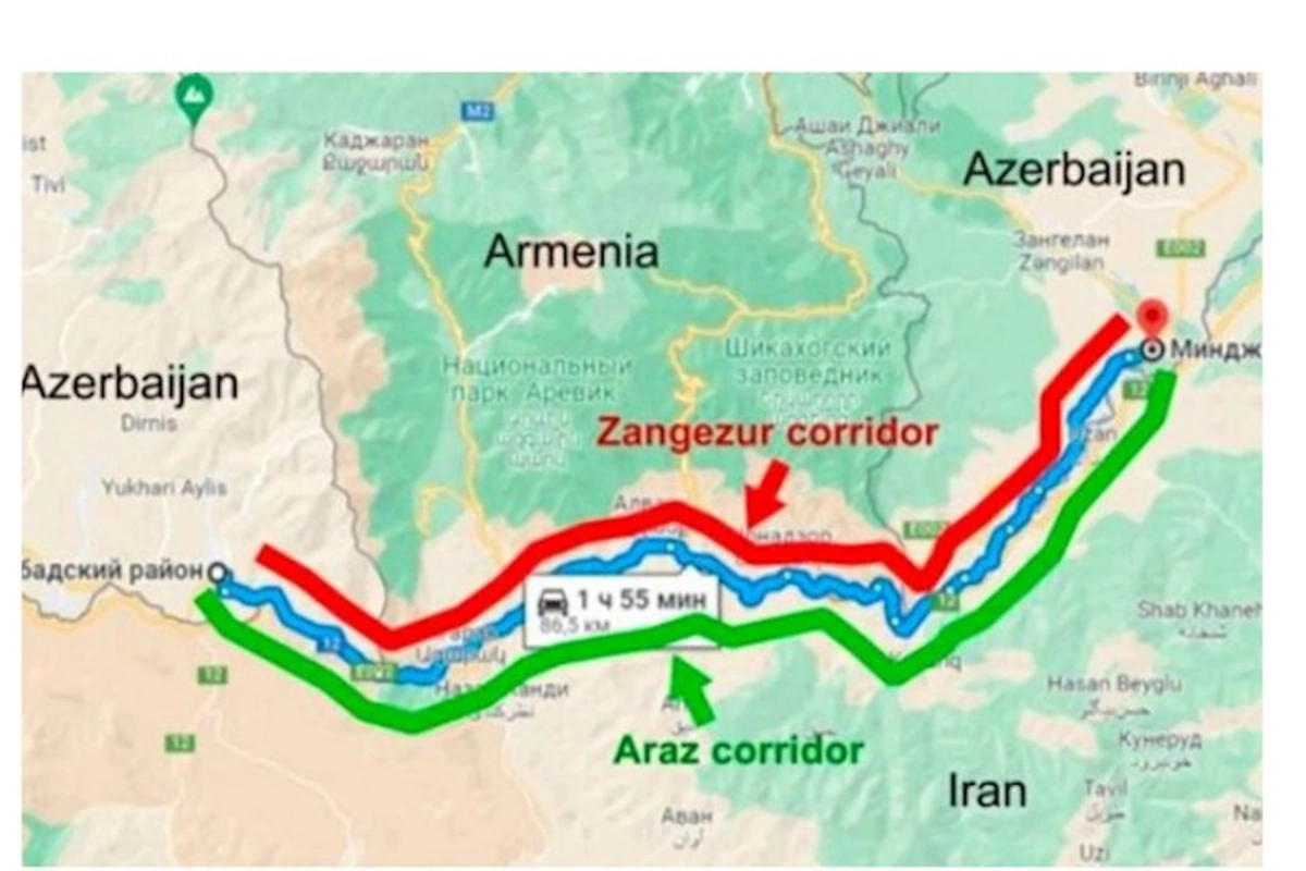 Araz dəhlizi və Zəngəzur dəhlizi bir-birinə zidd deyil — Politoloq