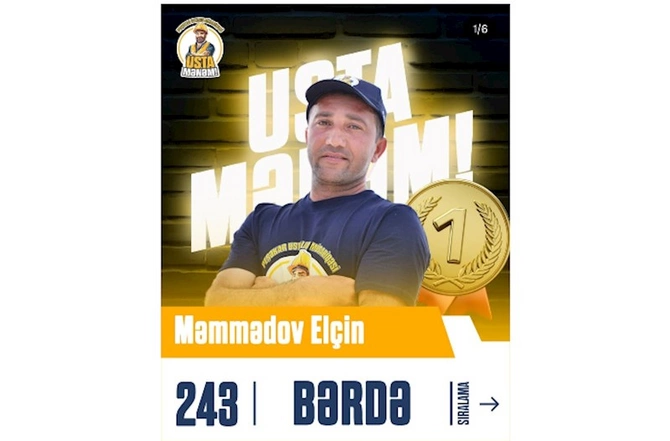 “Usta Mənəm” müsabiqəsində şübhələr: eyni ustalar, eyni qaliblər — Nə baş verir? “Usta Mənəm” müsabiqəsində şübhələr: eyni ustalar, eyni qaliblər — Nə baş verir?