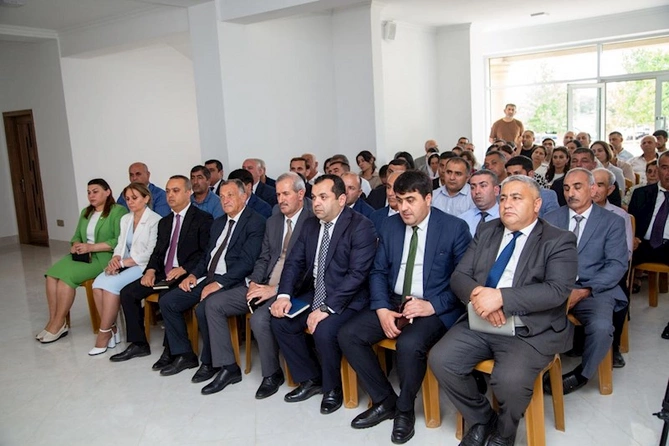 Rüstəm Xəlilov səyyar görüşləri davam etdirir — FOTOLAR