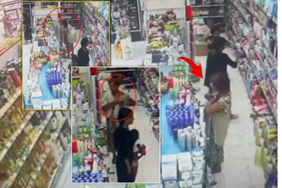 Bakıda qaraçılar mağazanı talan etdi — ANBAAN GÖRÜNTÜLƏR