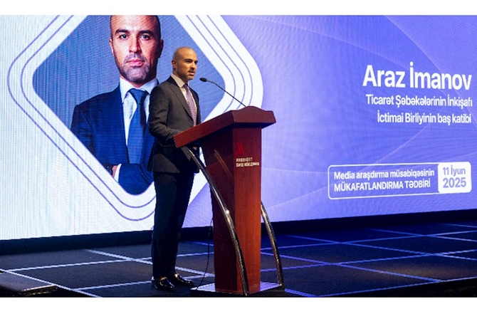 TŞİİB, Mətbuat Şurası və Veysəloğlu Şirkətlər Qrupu müsabiqə iştirakçıları olan jurnalistləri mükafatlandırdı — FOTOLAR