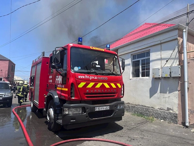 Xırdalanda fərdi yaşayış evində yanğın söndürüldü — VİDEO/FOTOLAR (YENİLƏNİB)