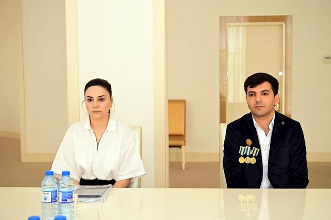 Mədəniyyət naziri Adil Kərimli Göygöl rayonunda vətəndaşların müraciətlərini dinləyib — FOTOLAR