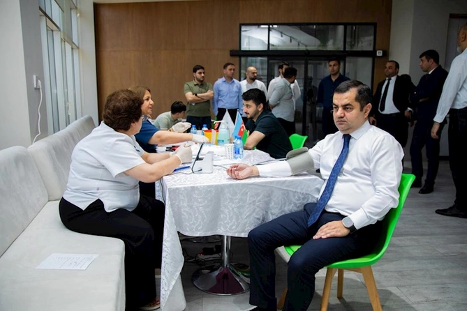 Bank Respublika “Ümumdünya Qan Donoru Günü”nə həsr olunmuş qanvermə aksiyası keçirib