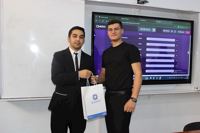 Əmanətlərin Sığortalanması Fondu Azərbaycan Dövlət İqtisad Universitetində təlim keçib — FOTOLAR Əmanətlərin Sığortalanması Fondu Azərbaycan Dövlət İqtisad Universitetində təlim keçib — FOTOLAR