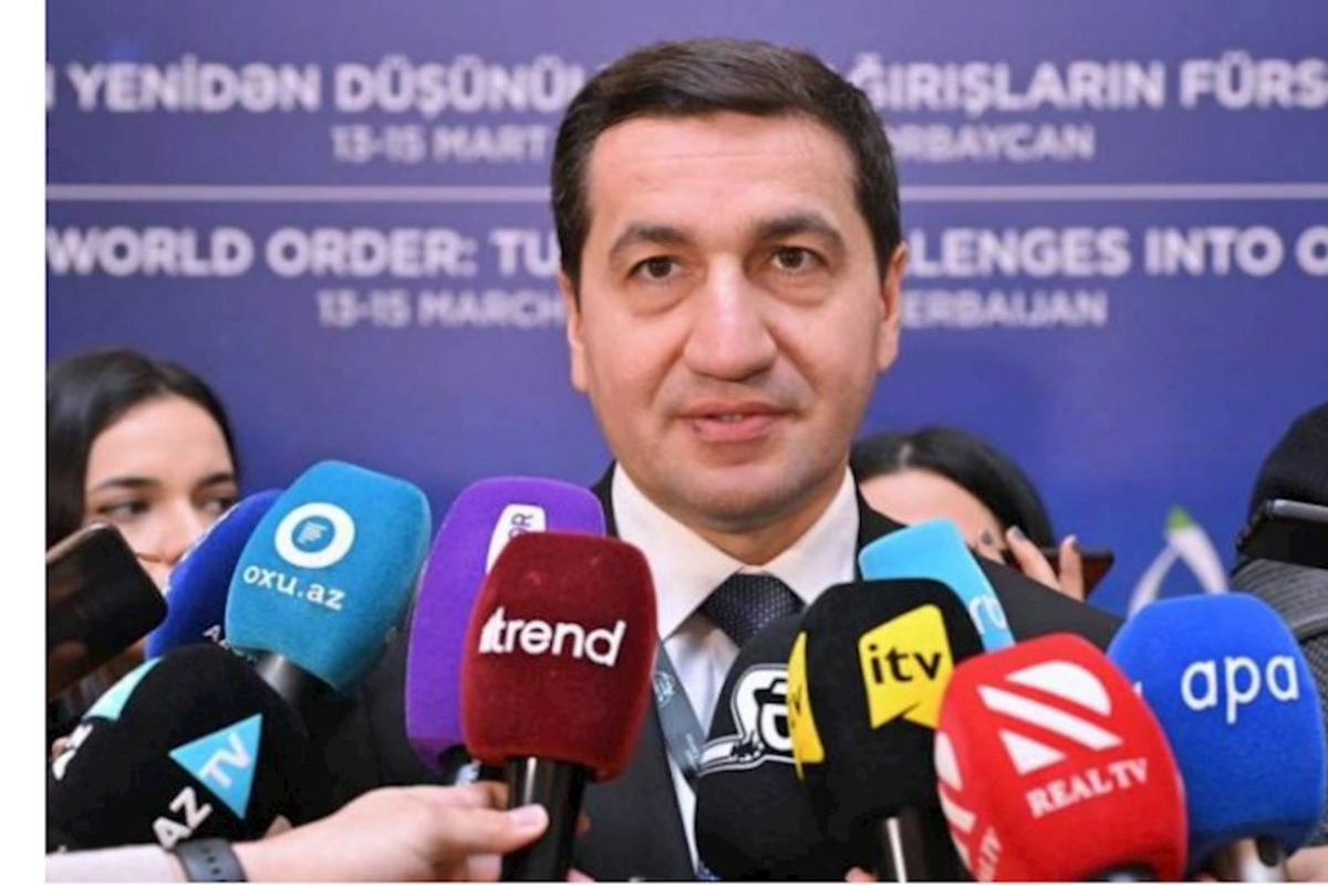 Hikmət Hacıyev: Xəzər dənizi ayırıcı deyil, birləşdirici faktordur