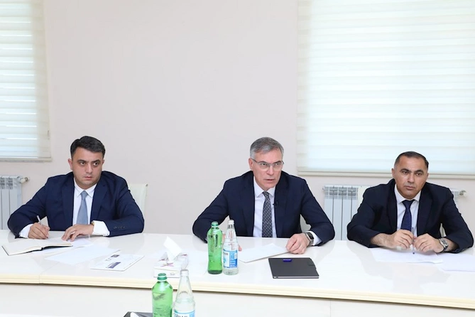 Azəriqaz İB-nin baş direktoru Kürdəmir rayonunda vətəndaş qəbulu keçirib — FOTOLAR