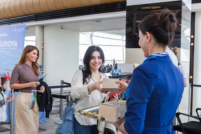 AZAL Türkiyənin Çukurova Beynəlxalq Hava Limanına ilk reysini həyata keçirib — FOTOLAR AZAL Türkiyənin Çukurova Beynəlxalq Hava Limanına ilk reysini həyata keçirib — FOTOLAR