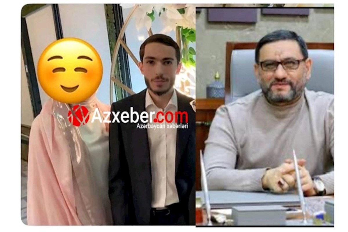 Hacı Şahinin oğlu nişanlandı — FOTO