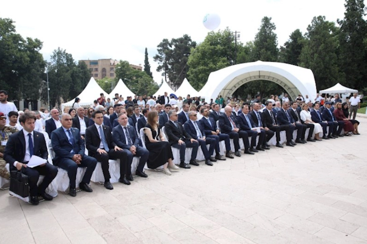 Xankəndidə Sağlamlığa doğru qaç! layihəsinin final mərhələsi keçirildi — FOTOLAR