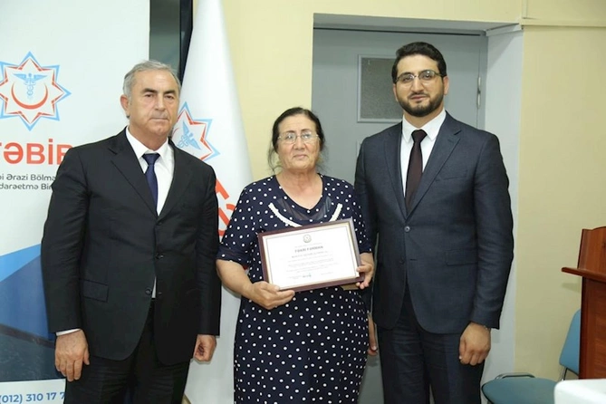 Hacıqabulda Tibb İşçilərinin Peşə Bayramı günü qeyd edildi — FOTOLAR