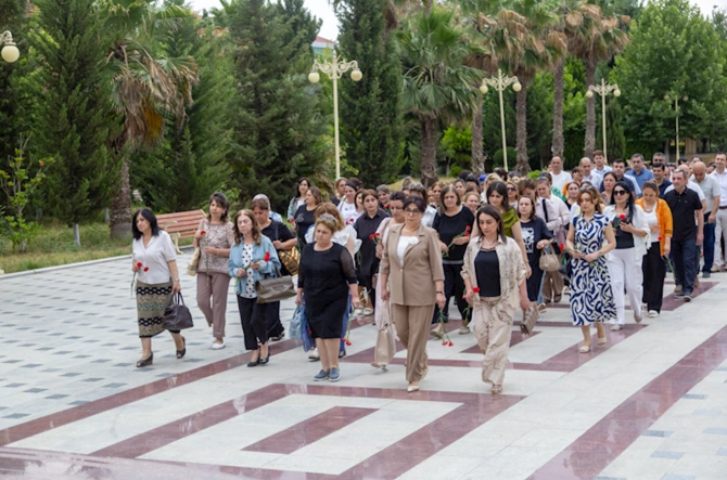 Salyanda tibb işçilərinin peşə bayramı qeyd olundu — FOTOLAR