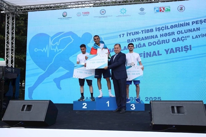 Xankəndidə Sağlamlığa doğru qaç! layihəsinin final mərhələsi keçirildi — FOTOLAR