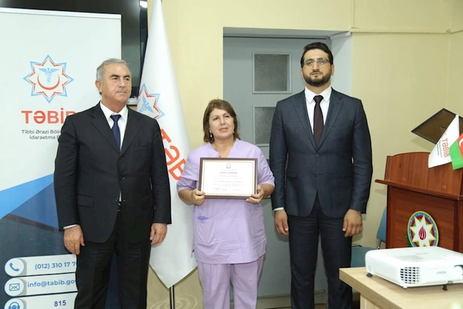 Hacıqabulda Tibb İşçilərinin Peşə Bayramı günü qeyd edildi — FOTOLAR
