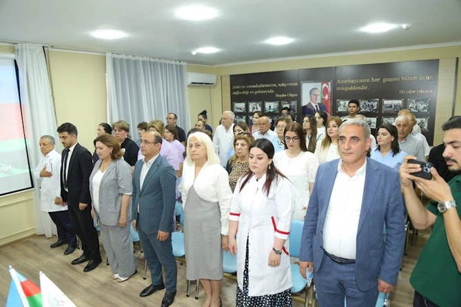 Hacıqabulda Tibb İşçilərinin Peşə Bayramı günü qeyd edildi — FOTOLAR
