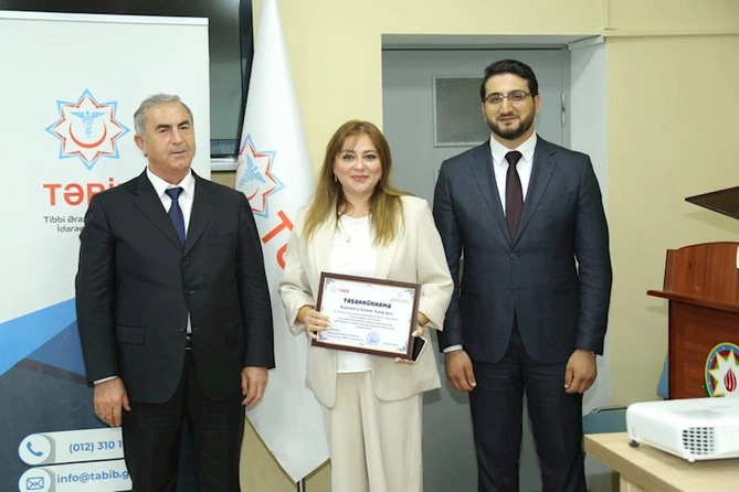 Hacıqabulda Tibb İşçilərinin Peşə Bayramı günü qeyd edildi — FOTOLAR
