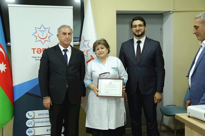Hacıqabulda Tibb İşçilərinin Peşə Bayramı günü qeyd edildi — FOTOLAR