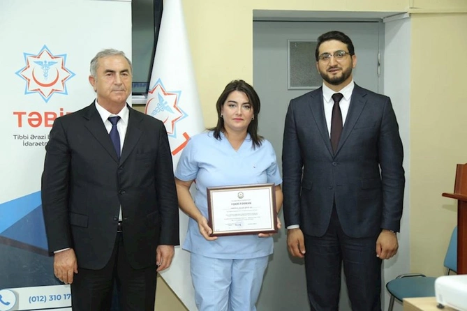 Hacıqabulda Tibb İşçilərinin Peşə Bayramı günü qeyd edildi — FOTOLAR