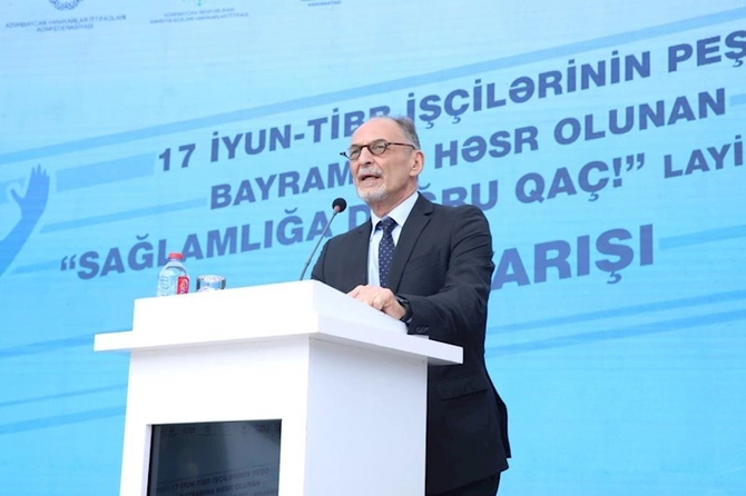 Xankəndidə Sağlamlığa doğru qaç! layihəsinin final mərhələsi keçirildi — FOTOLAR
