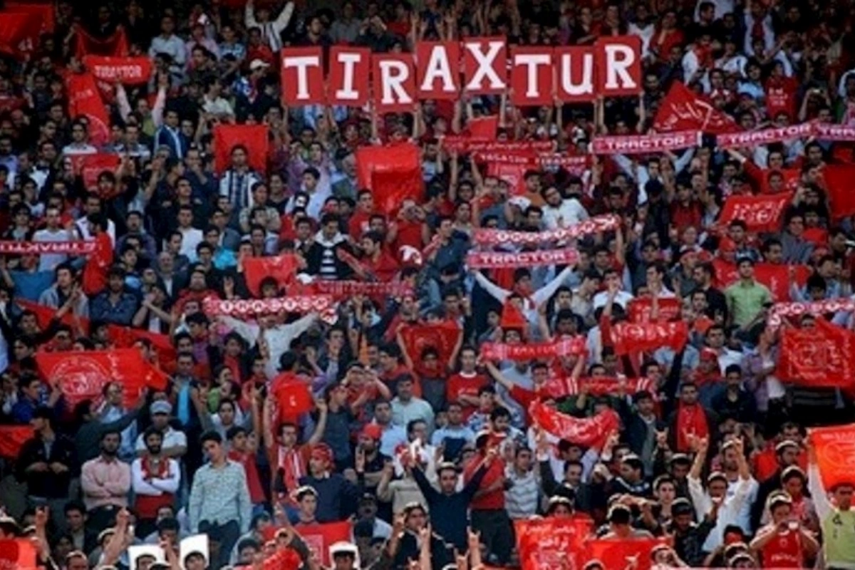 Traktor futbol klubu Trampın hədəsinə CAVAB VERDİ