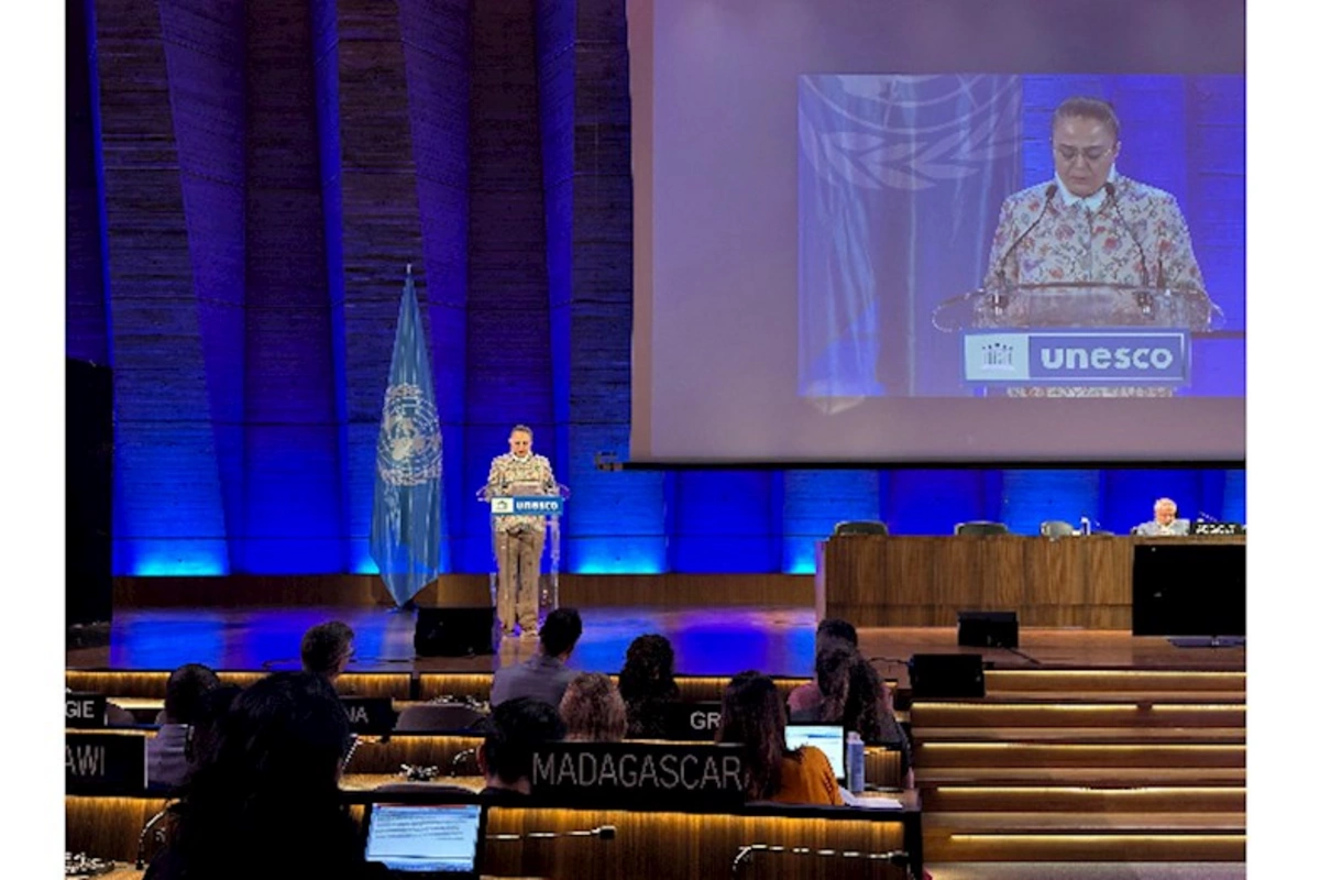 Mədəniyyət Nazirliyinin nümayəndə heyəti UNESCO-nun Konfransının 10-cu sessiyasında — FOTO