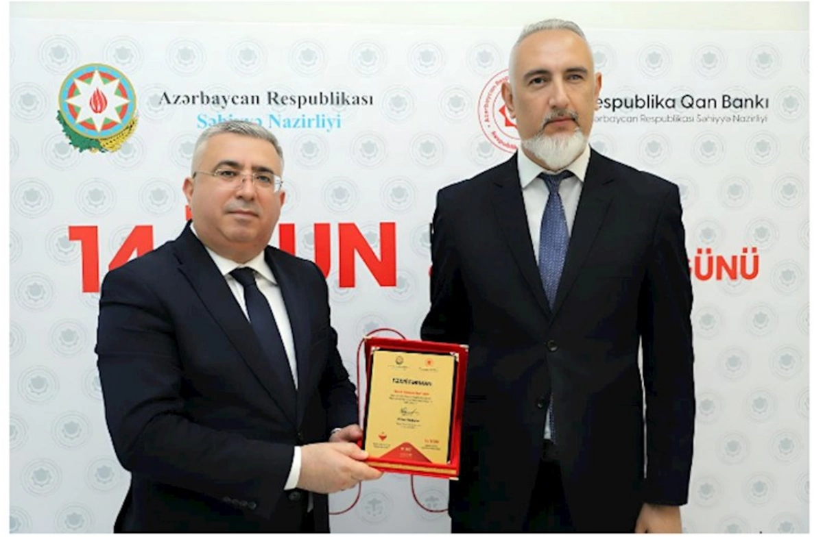 Bank Respublika qan donorluğunda fəal iştiraka görə təltif olundu — FOTO
