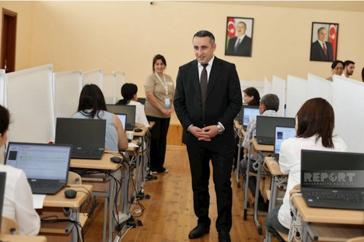 Azad olunan ərazilərdə çalışan müəllimlər ilk dəfə sertifikasiya imtahanında iştirak ediblər