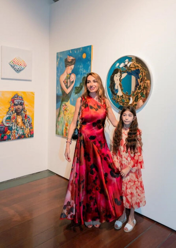 Leyla Əliyeva London Dizayn Biennalesində Azərbaycan MAMA Ana təbiət” sərgisində iştirak edib — FOTOLAR
