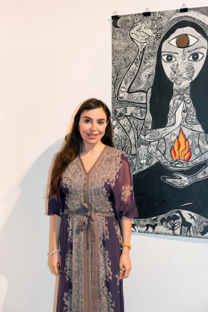 Leyla Əliyeva London Dizayn Biennalesində Azərbaycan MAMA Ana təbiət” sərgisində iştirak edib — FOTOLAR